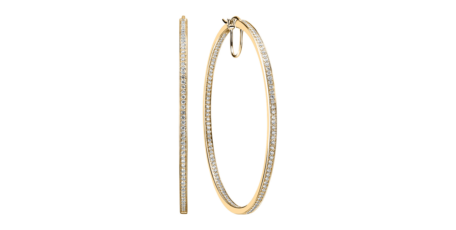 Diamond earrings Tender Touch