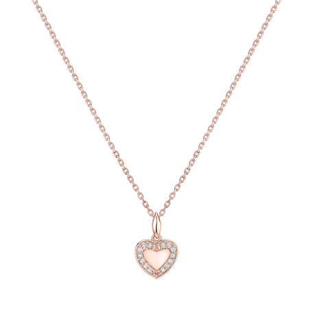 Diamond pendant Kind Heart