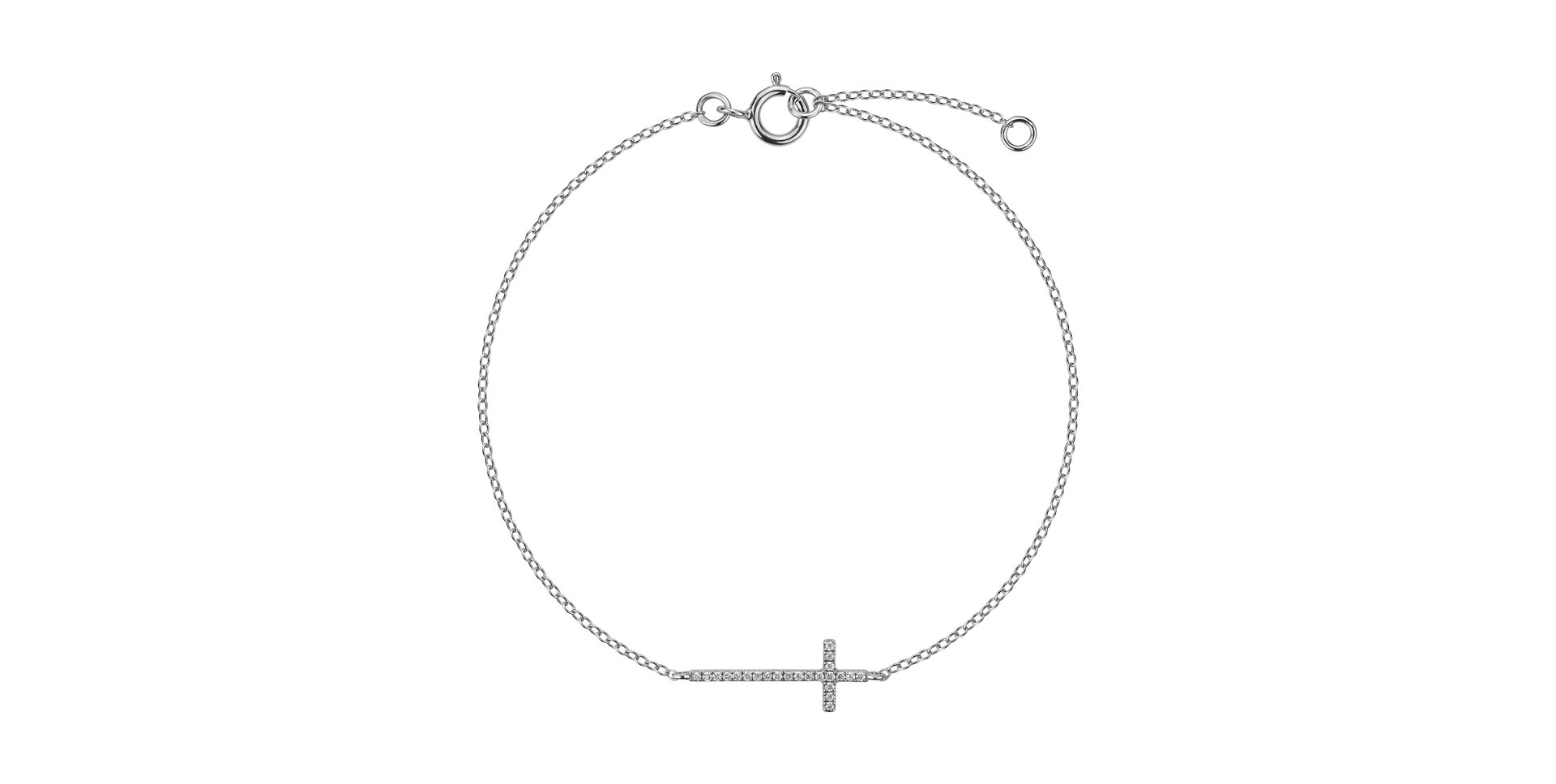 Diamond bracelet Crosslight