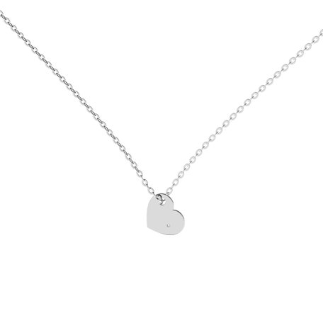 Diamond necklace Promise Love