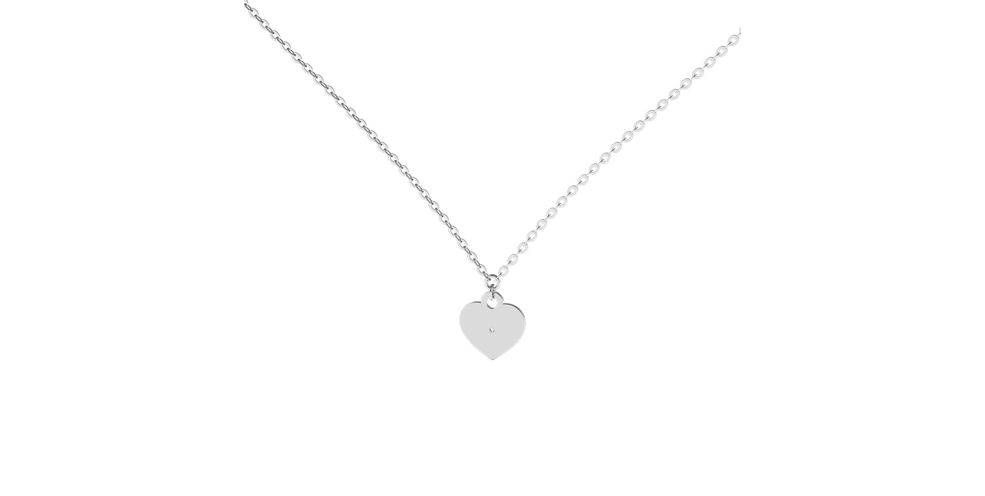 Diamond necklace Dream Heart
