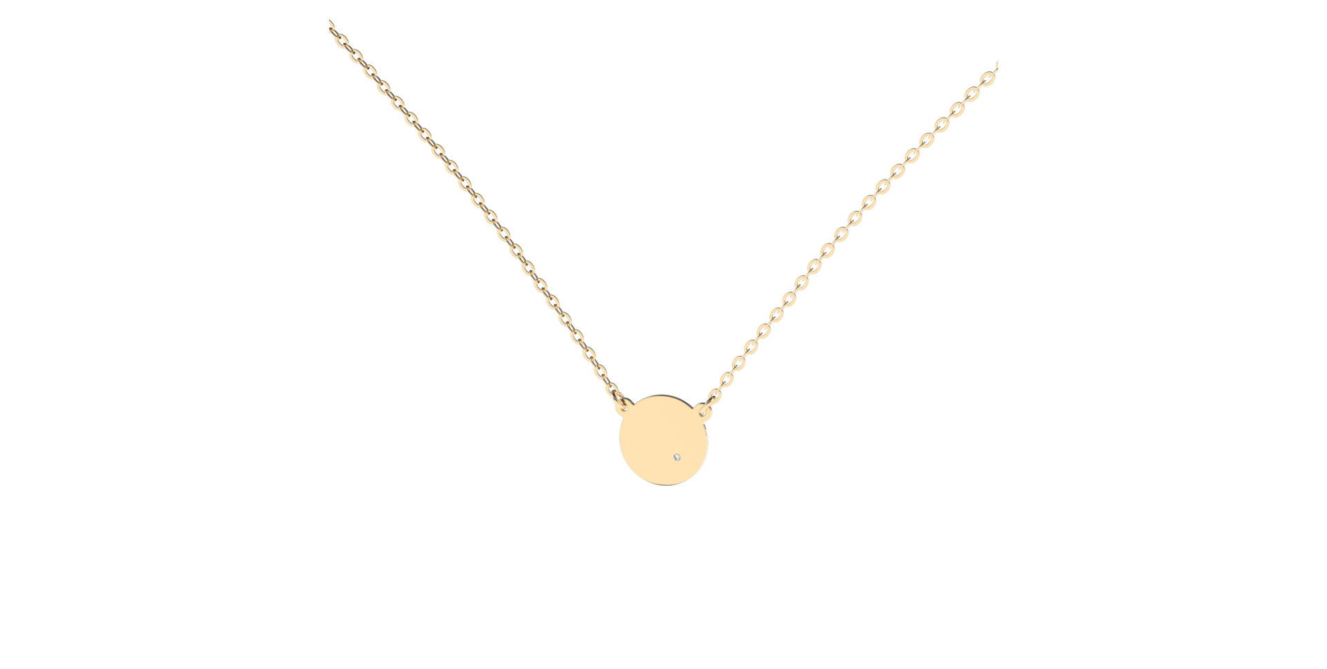 Diamond necklace Moonlight