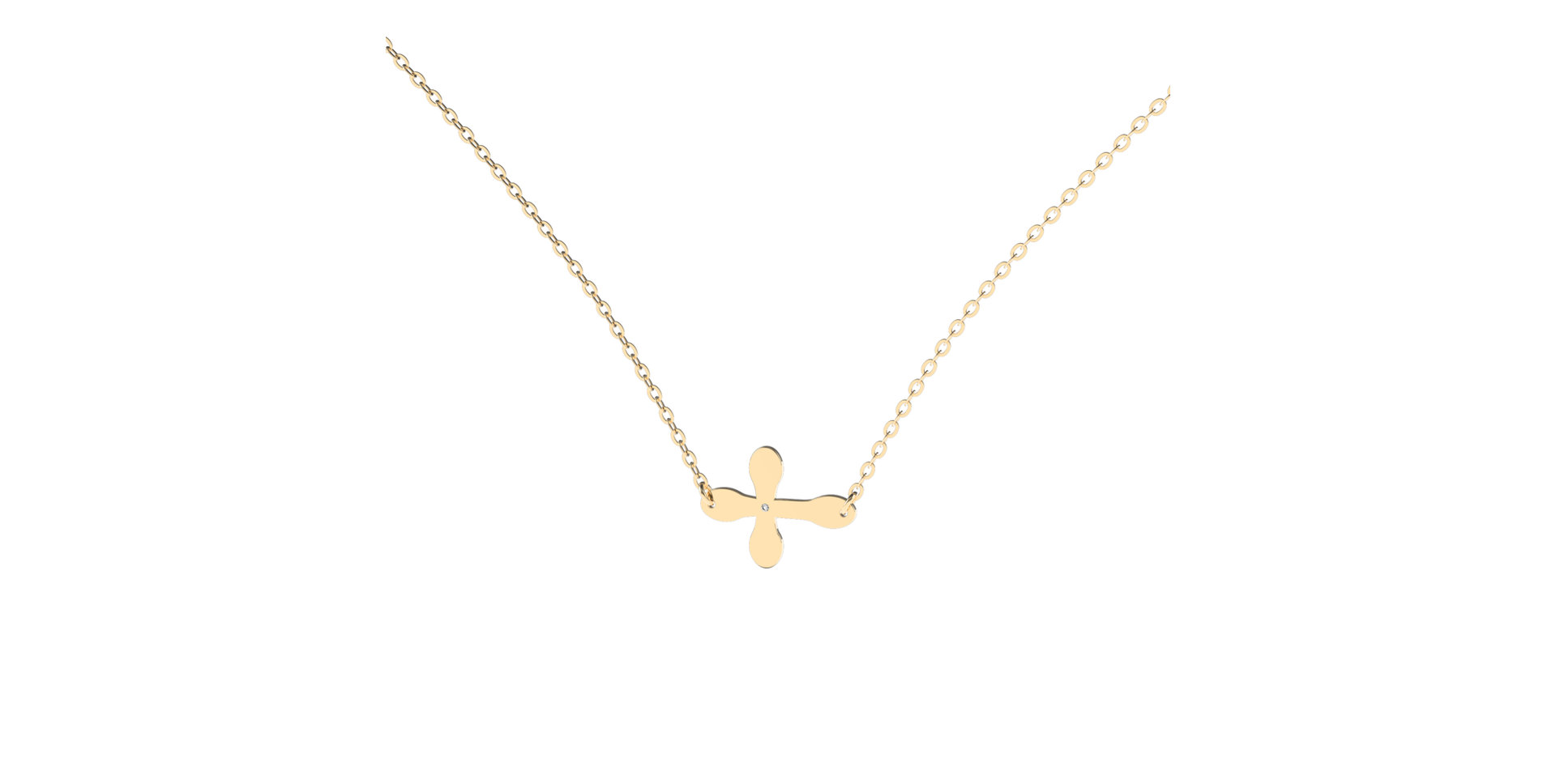 Diamond necklace Pomp Religion