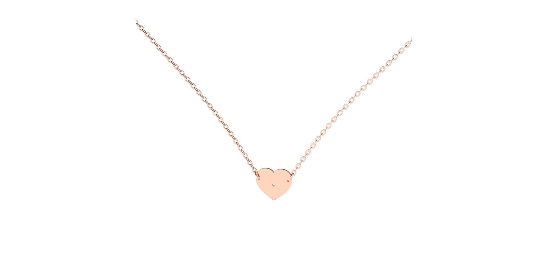 Diamond necklace My Love