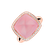 18ct rose gold diamond ring with Rose Quartz Cosmic Mystery3