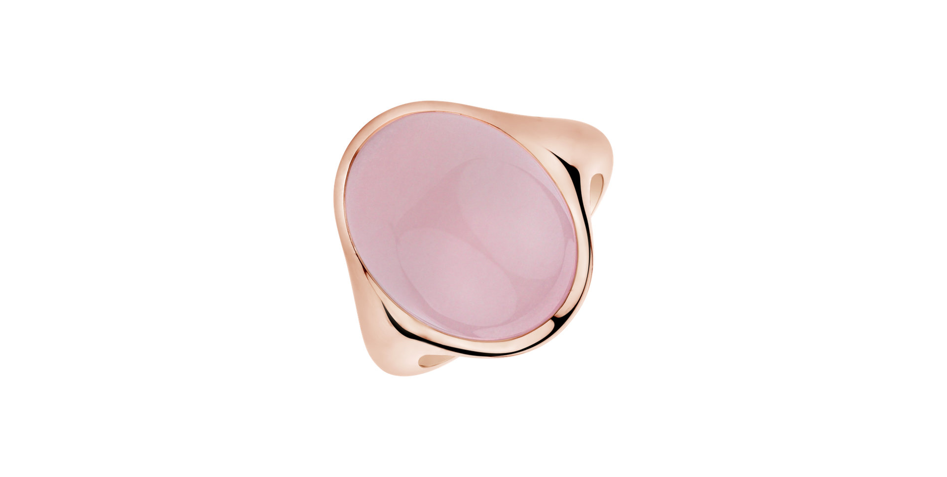 Ring with Rose Quartz Moonlight Trip