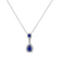 Diamond pendant with Sapphire King Legend4
