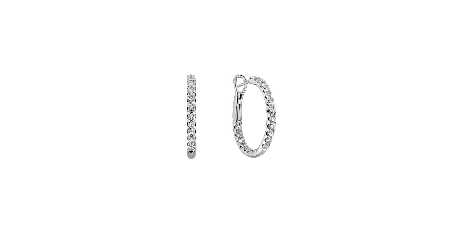 Diamond earrings Mystic Halo