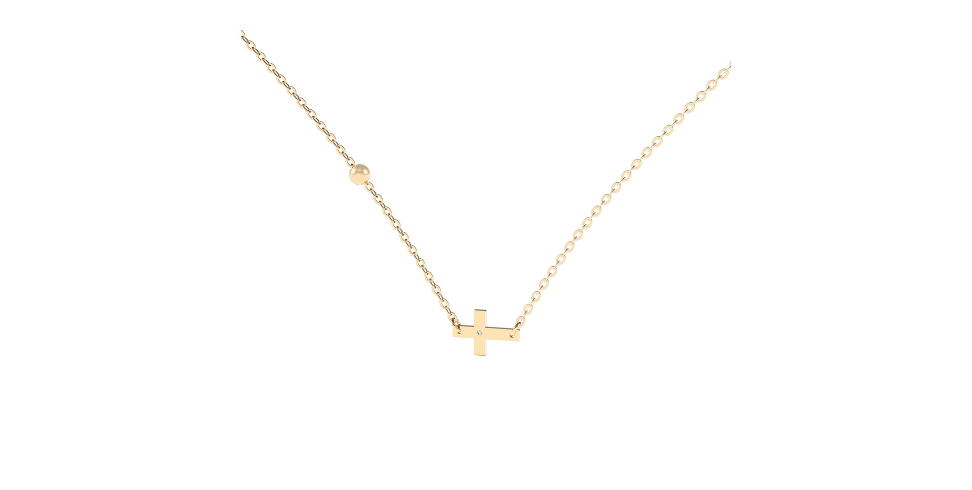 Diamond necklace My Faith