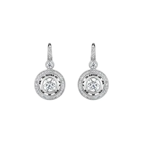 Diamond earrings Monarch Love