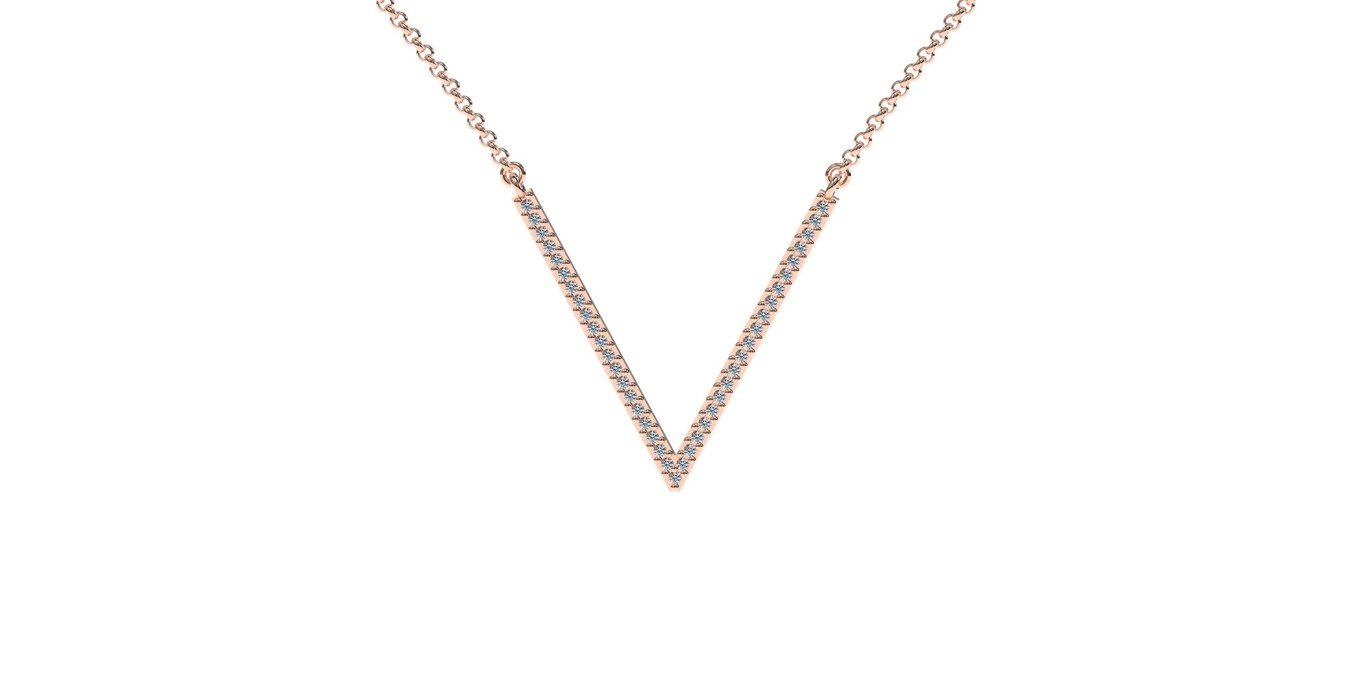 Diamond necklace Victory