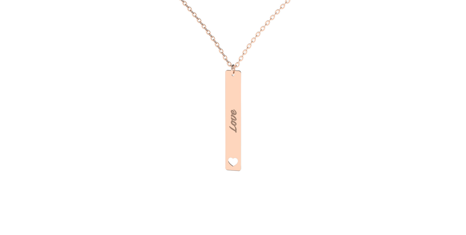 Diamond necklace Passion Love