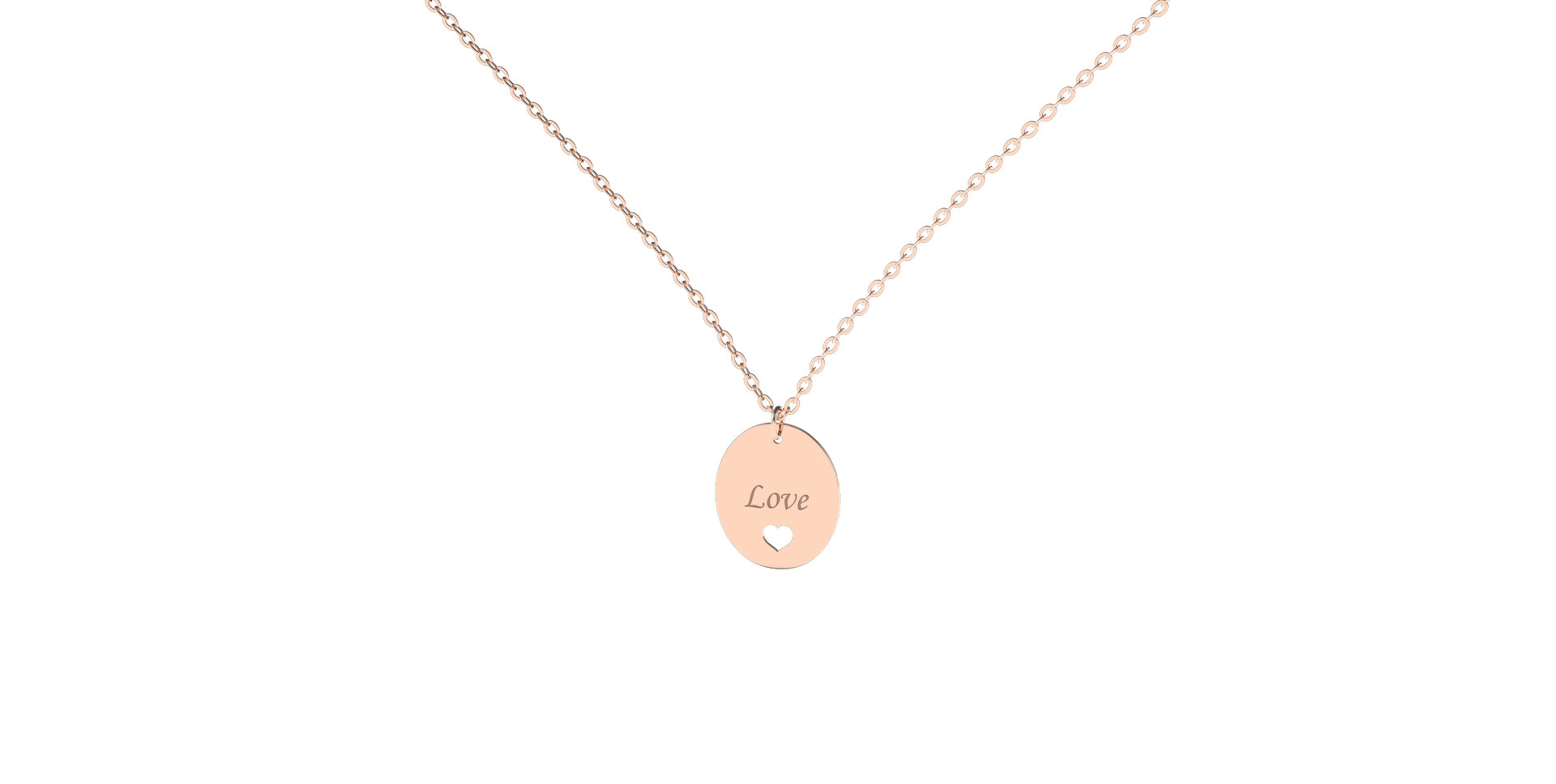 Diamond necklace Amour Signature