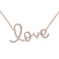 Diamond necklace Love5