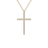 Diamond necklace Cross5