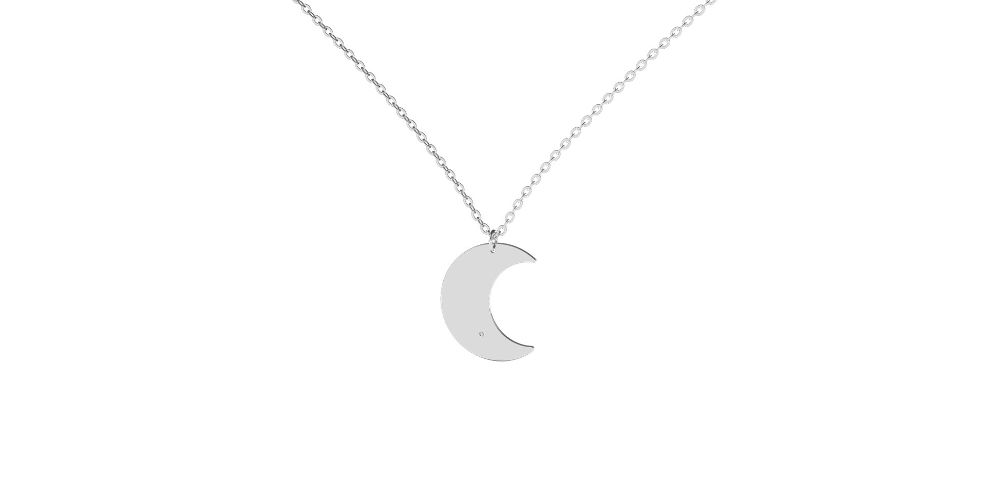 Diamond necklace Witching Moon