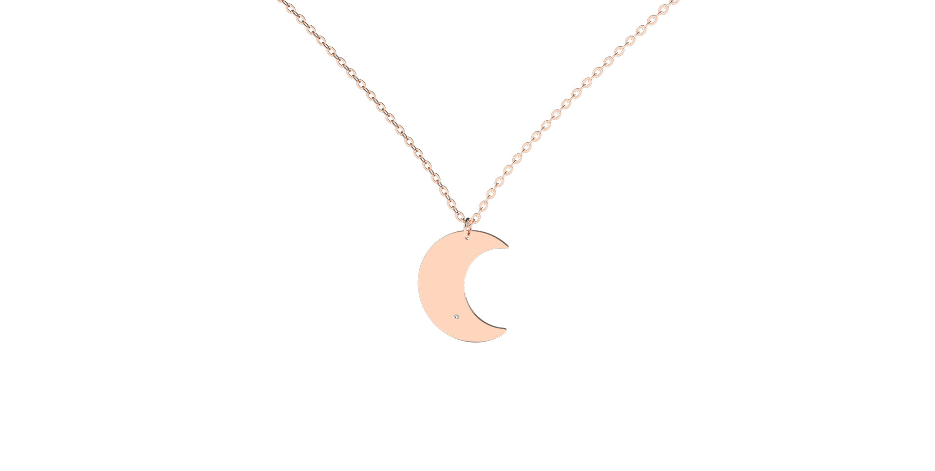 Diamond necklace Witching Moon