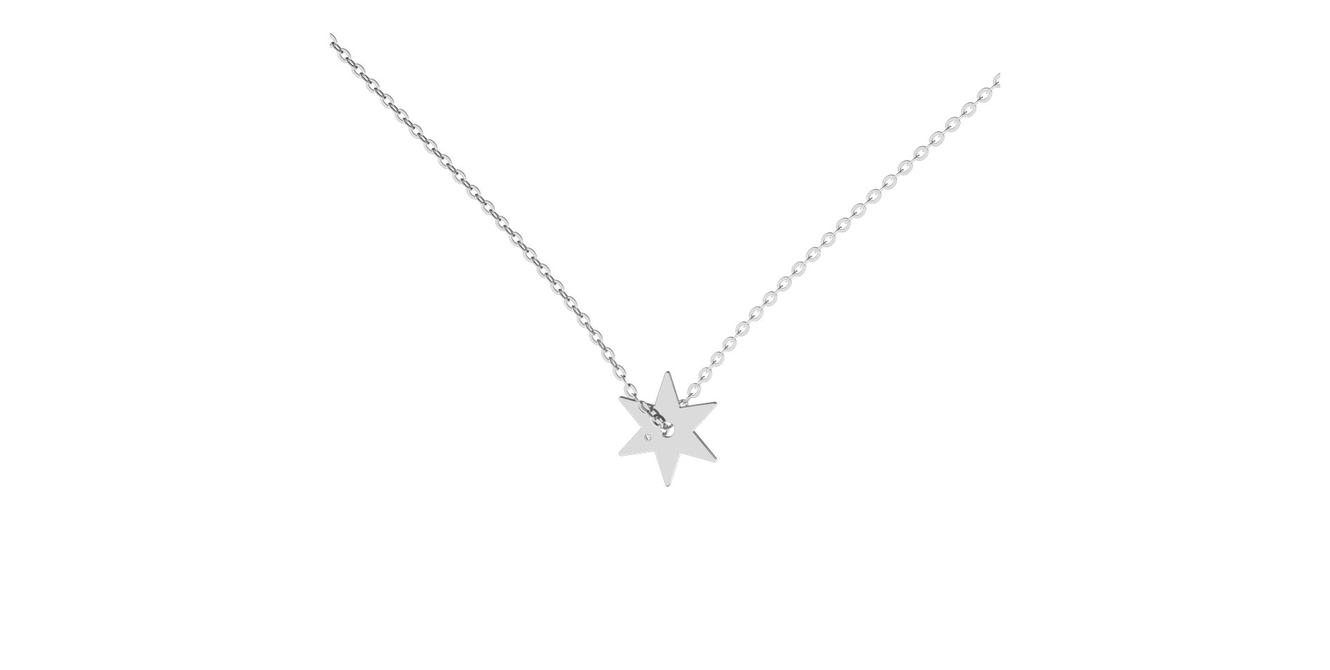 Diamond necklace Amazing Star