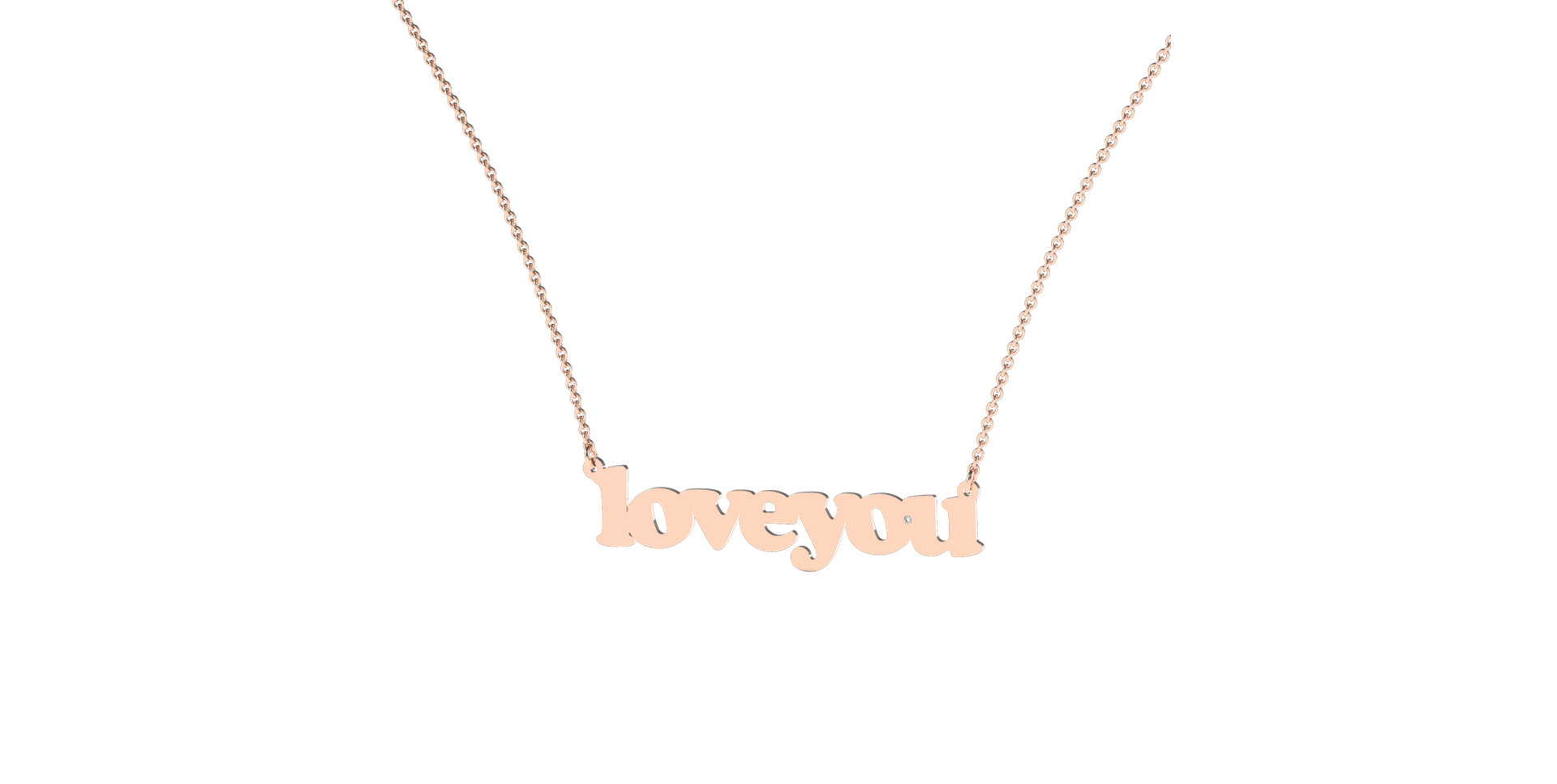 Diamond necklace My Amour