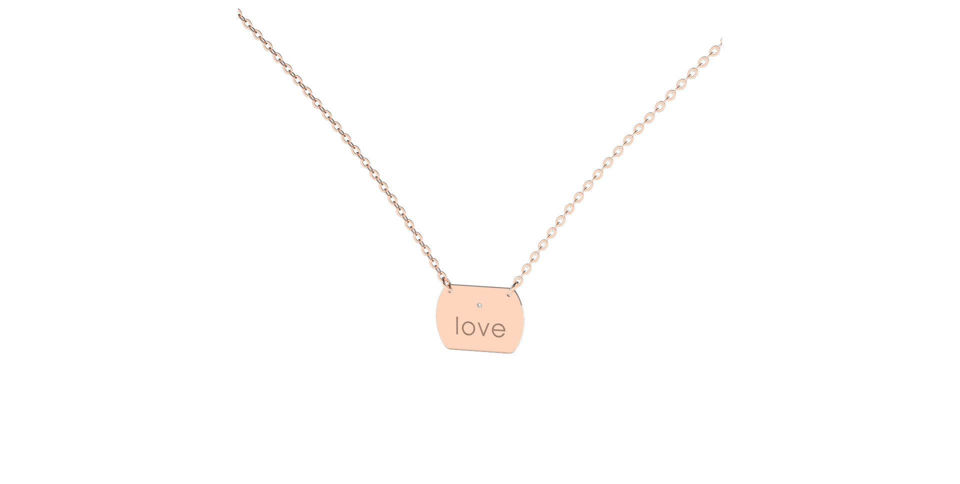 Diamond necklace Forever Amour