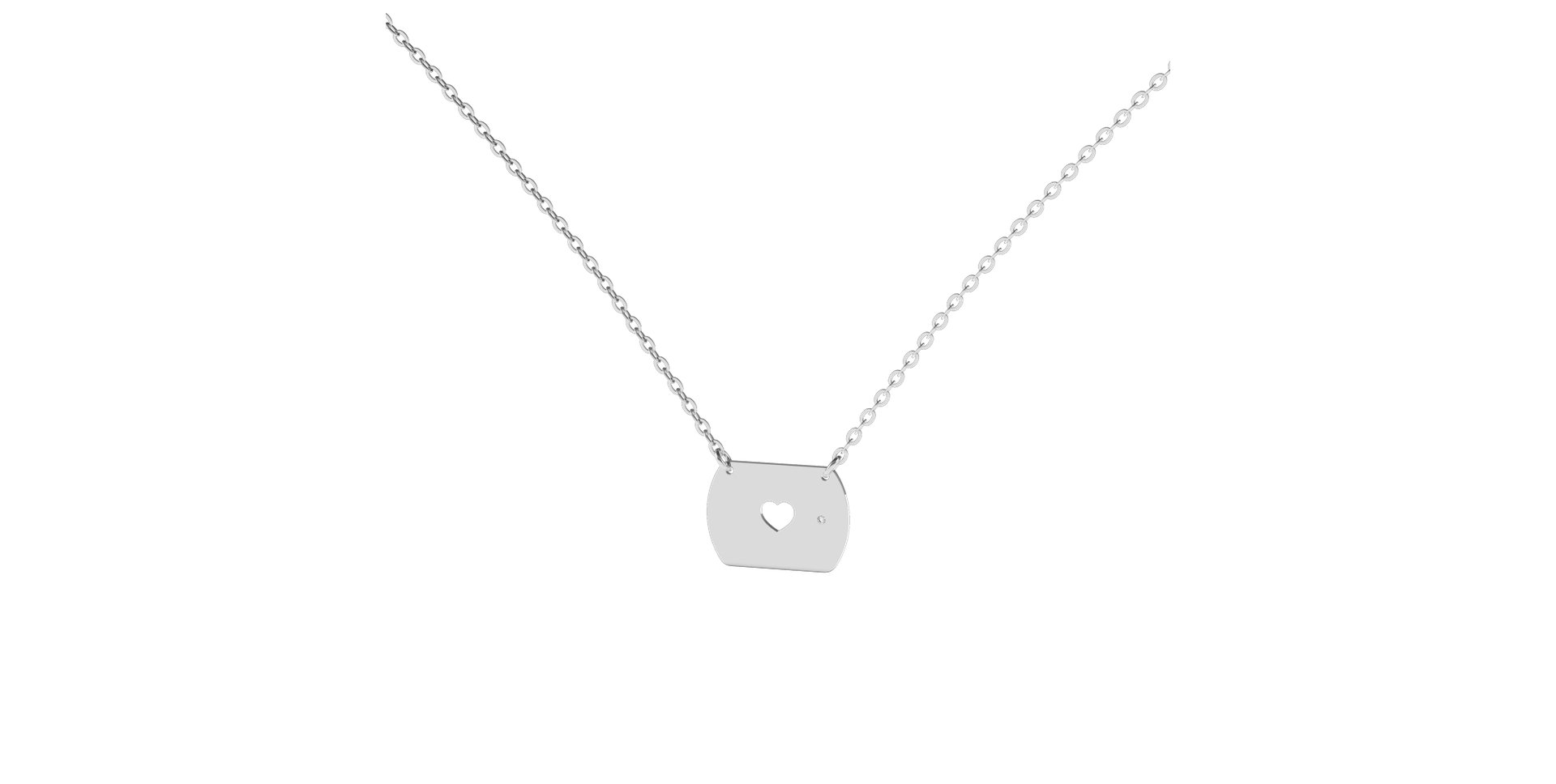 Diamond necklace Military Love
