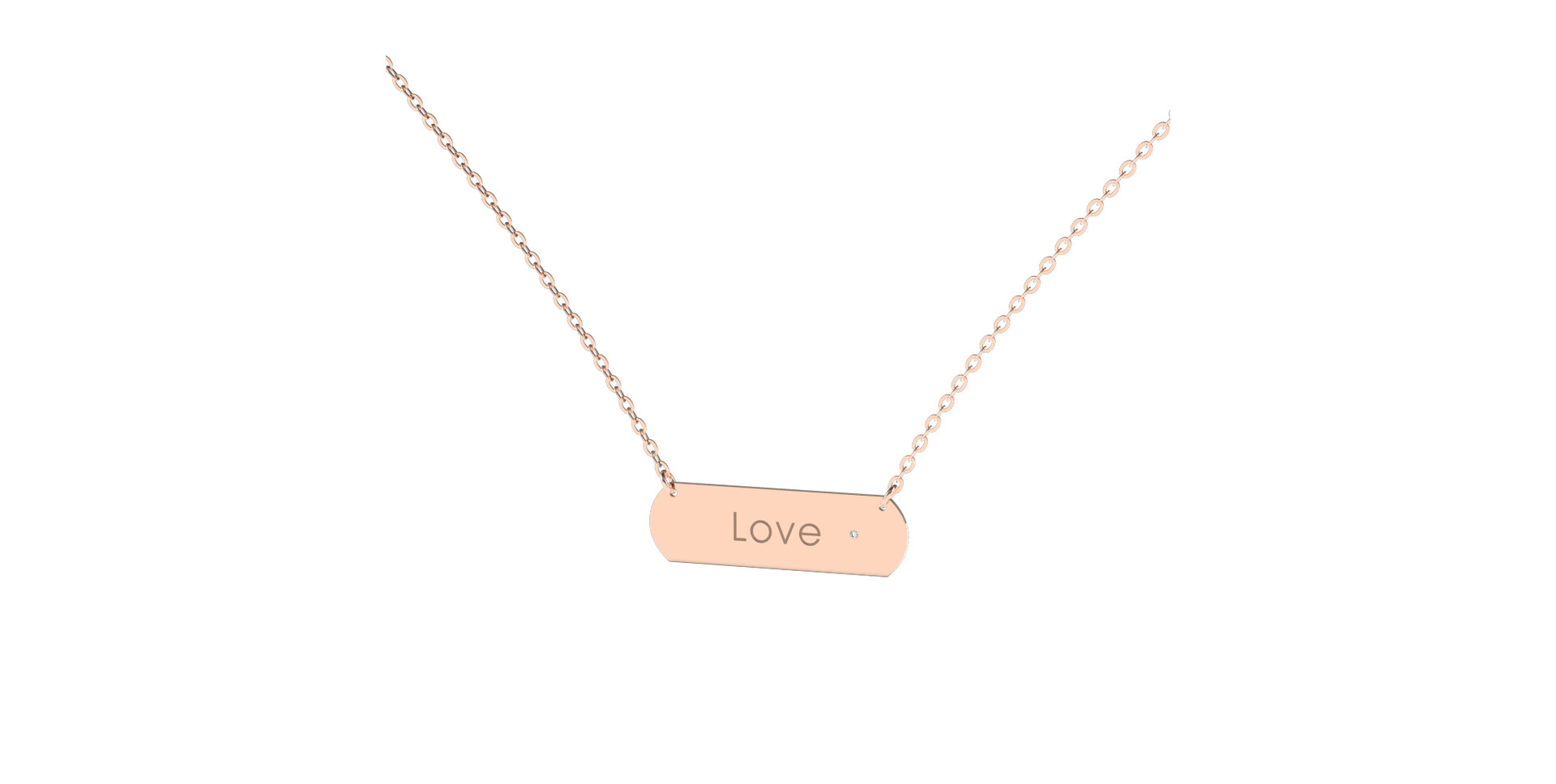 Diamond necklace Posh Amour