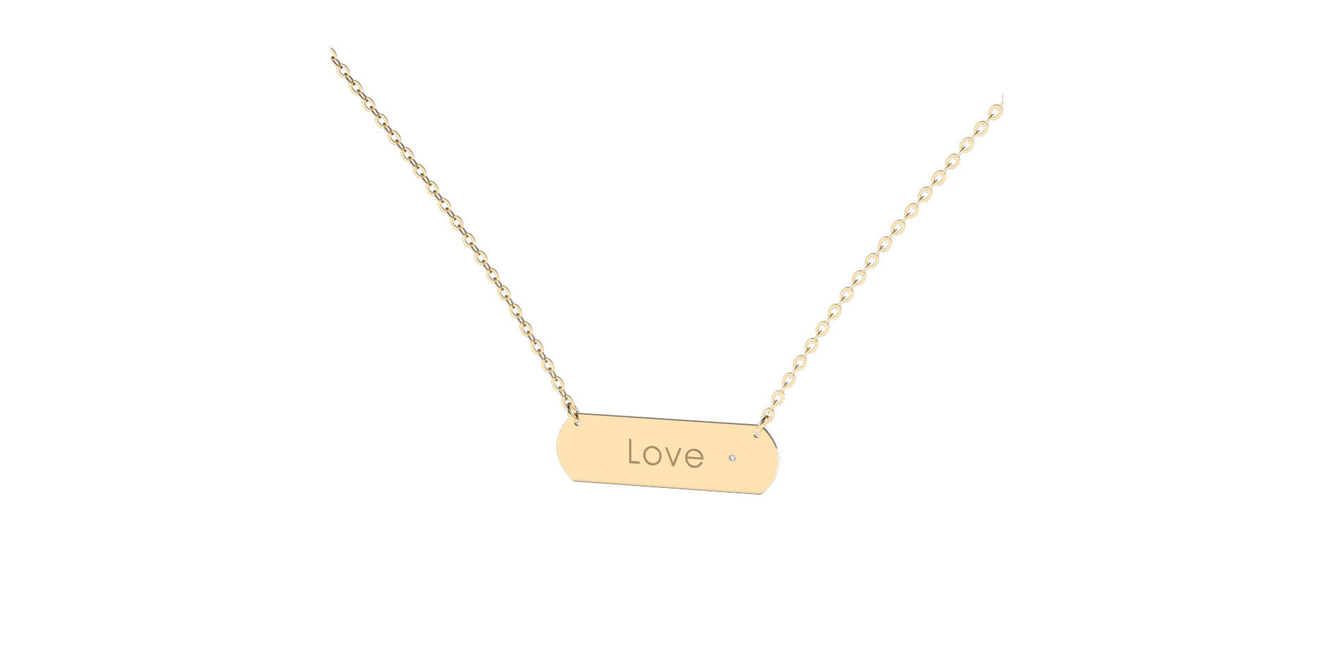 Diamond necklace Posh Amour