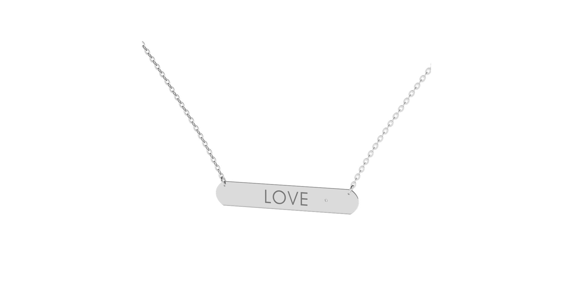 Diamond necklace Eternal Amour