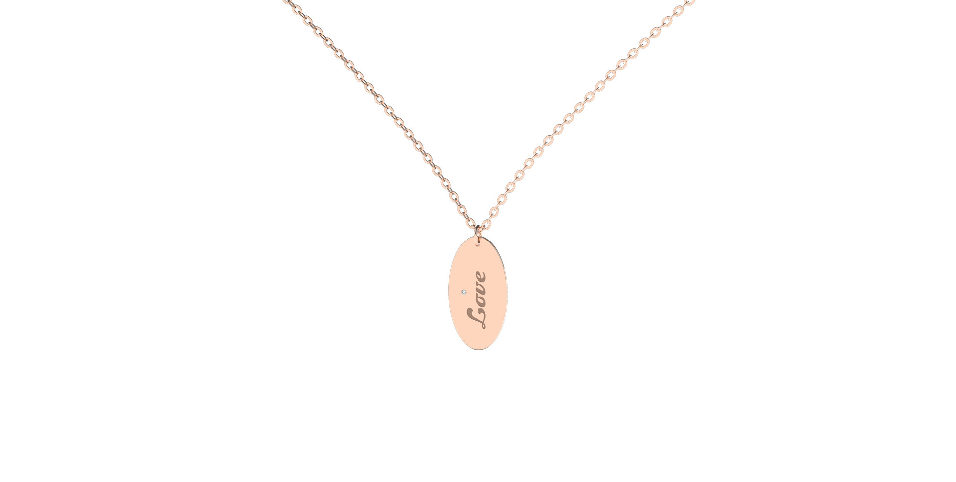 Diamond necklace Fantasy Amour