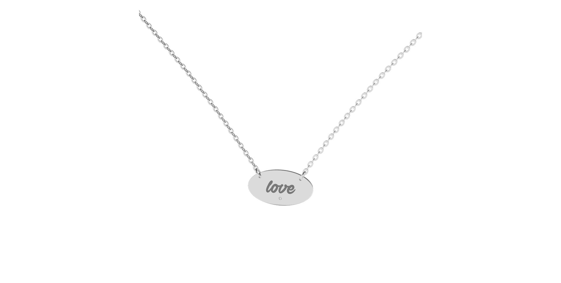 Diamond necklace Divine Amour