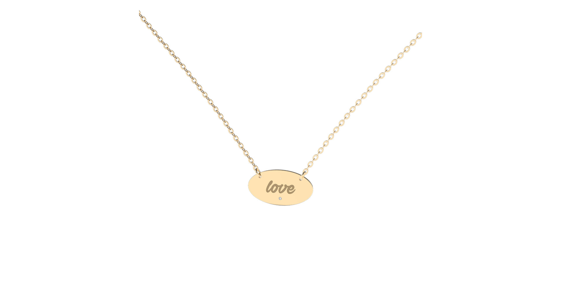 Diamond necklace Divine Amour