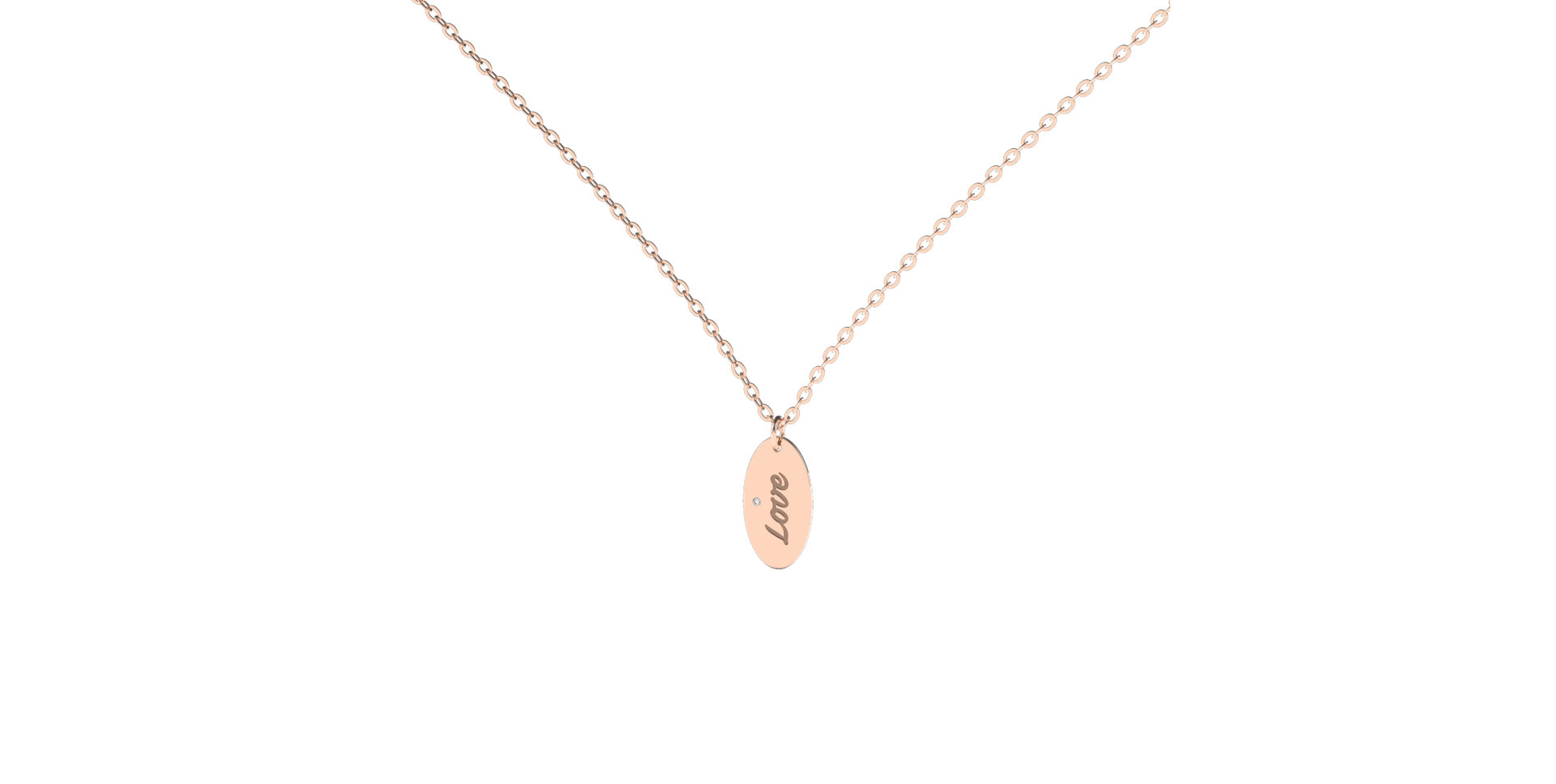 Diamond necklace Star Amour