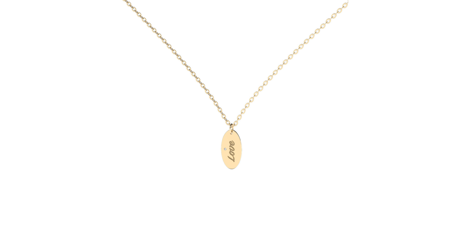 Diamond necklace Star Amour