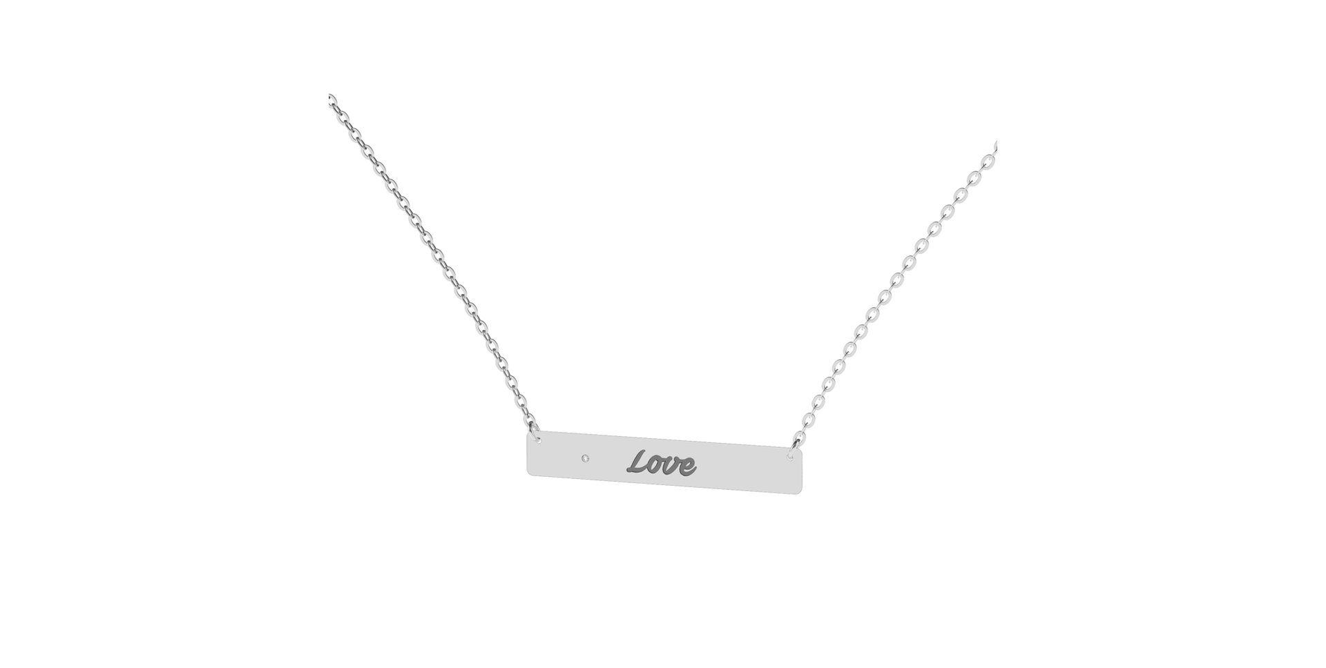 Diamond necklace Forever Darling