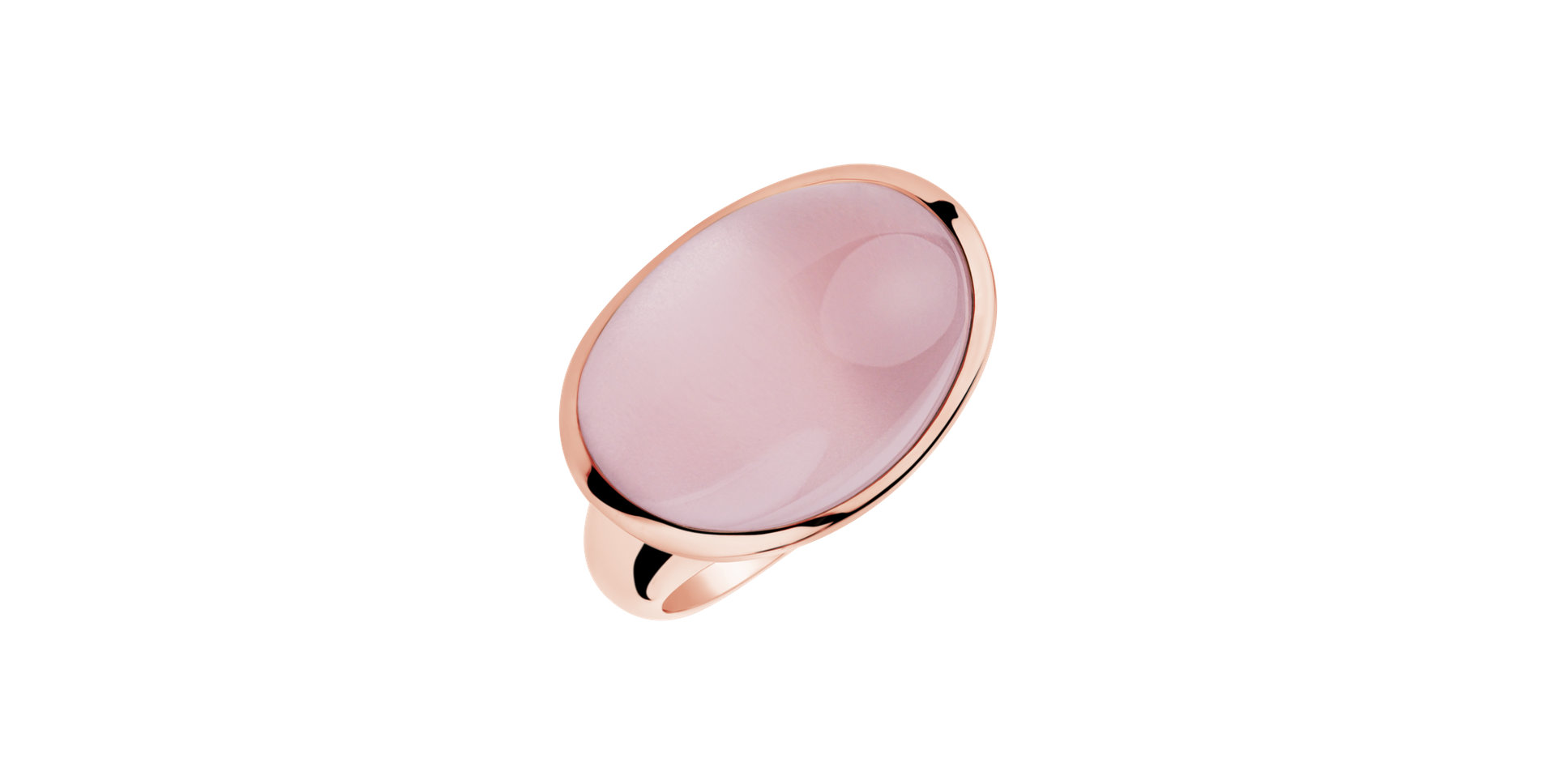 Ring with Rose Quartz Holand