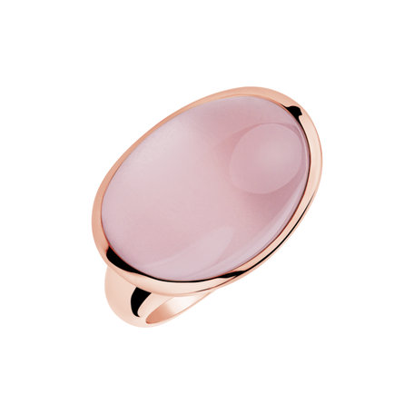 Ring with Rose Quartz Holand