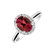 Diamond ring with Ruby Glory Allegory3