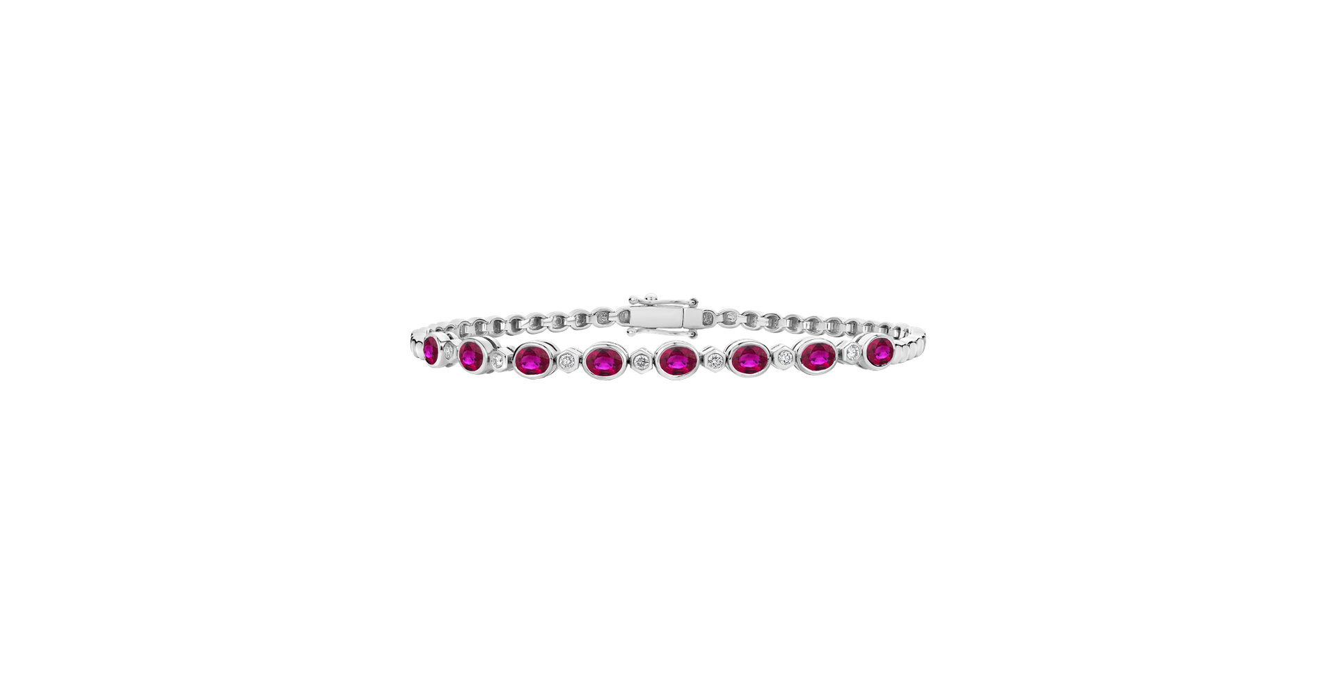Diamond bracelet with Ruby Meghan Beauty