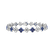 Diamond bracelet with Sapphire Clifford3