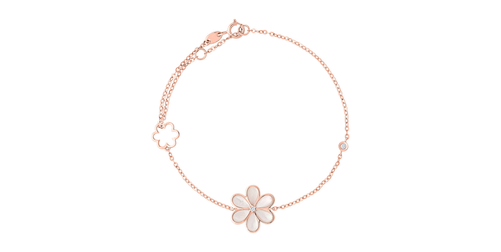 Diamond bracelet with Pearl Petals & Dreams