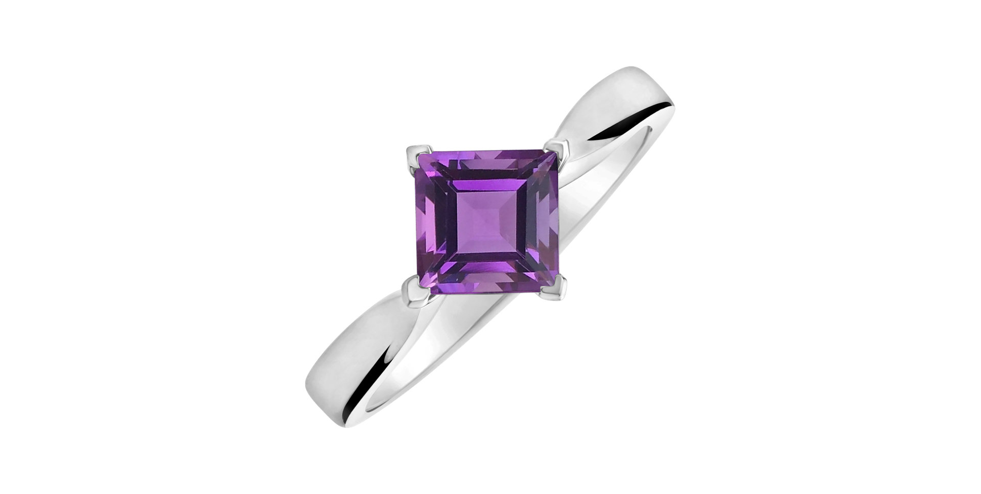 Ring with Amethyst Brazil Bonbon