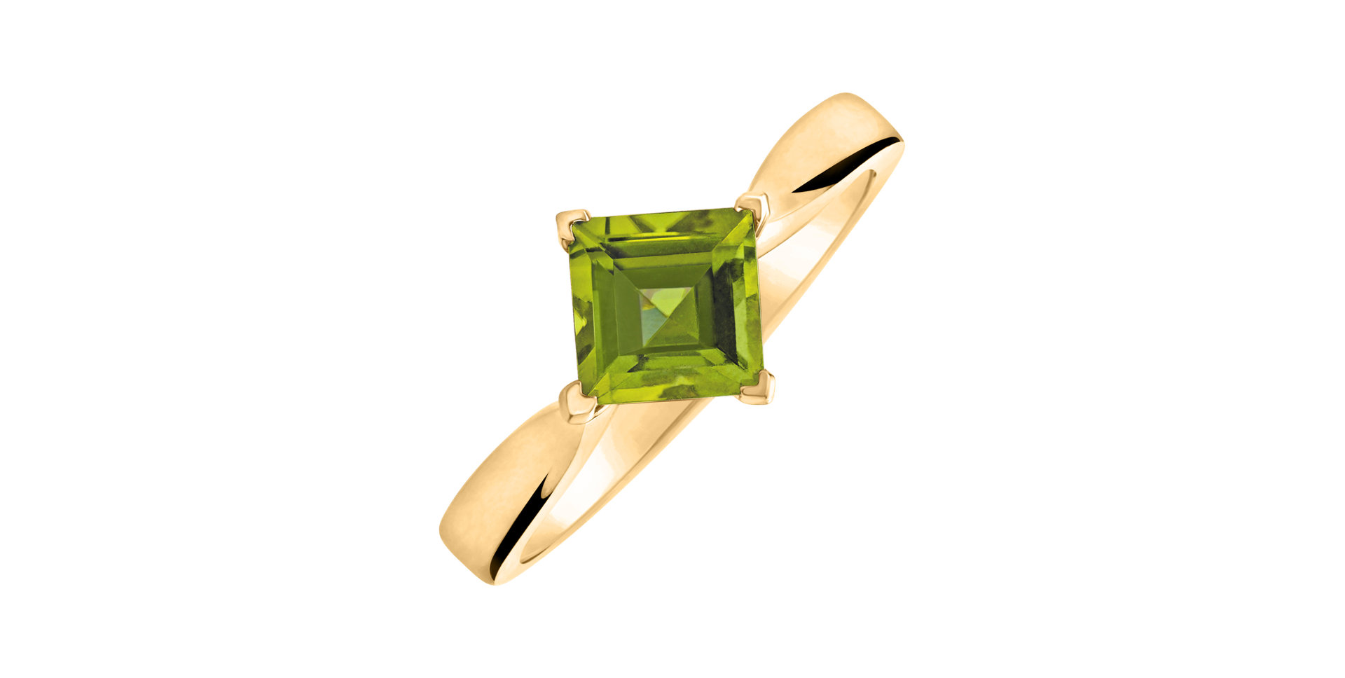 Ring with Peridot Bonbon