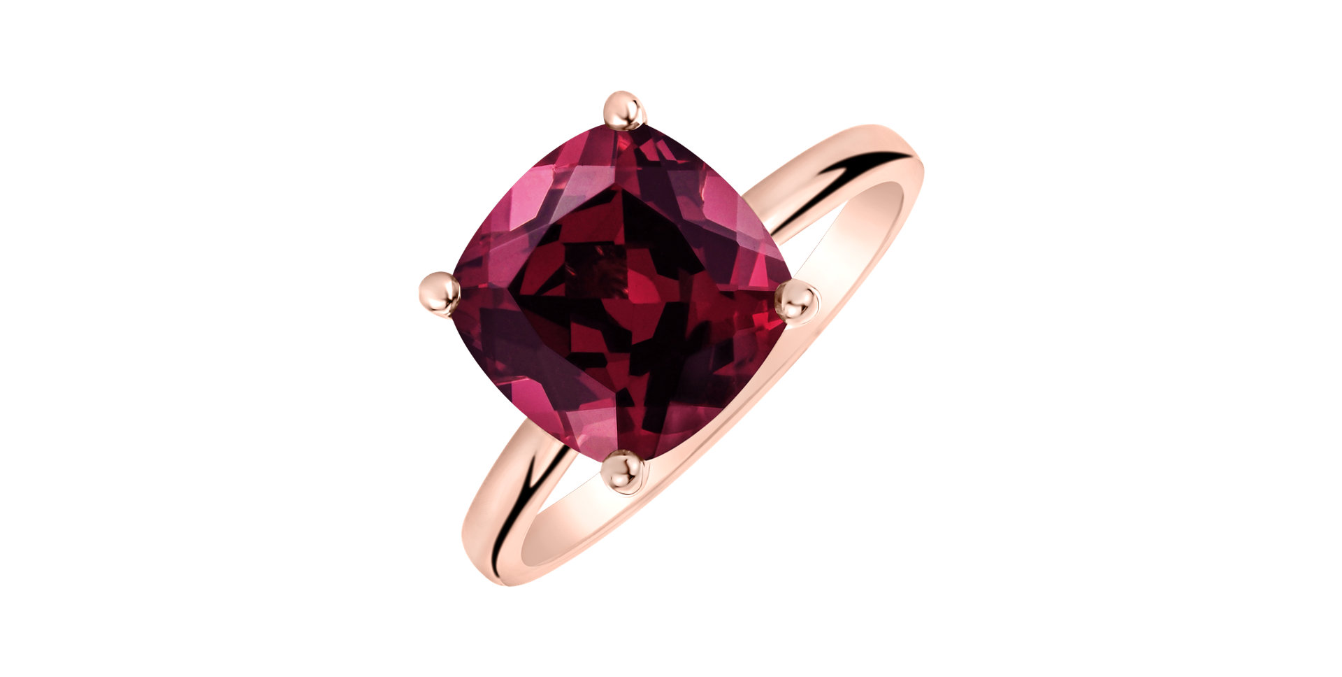 Ring with Rhodolite Bonbon
