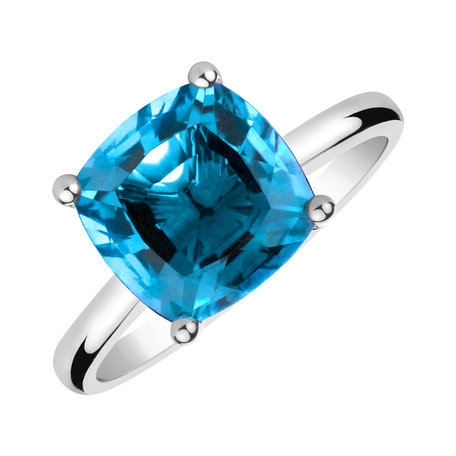 Ring with Topaz Swiss Bonbon