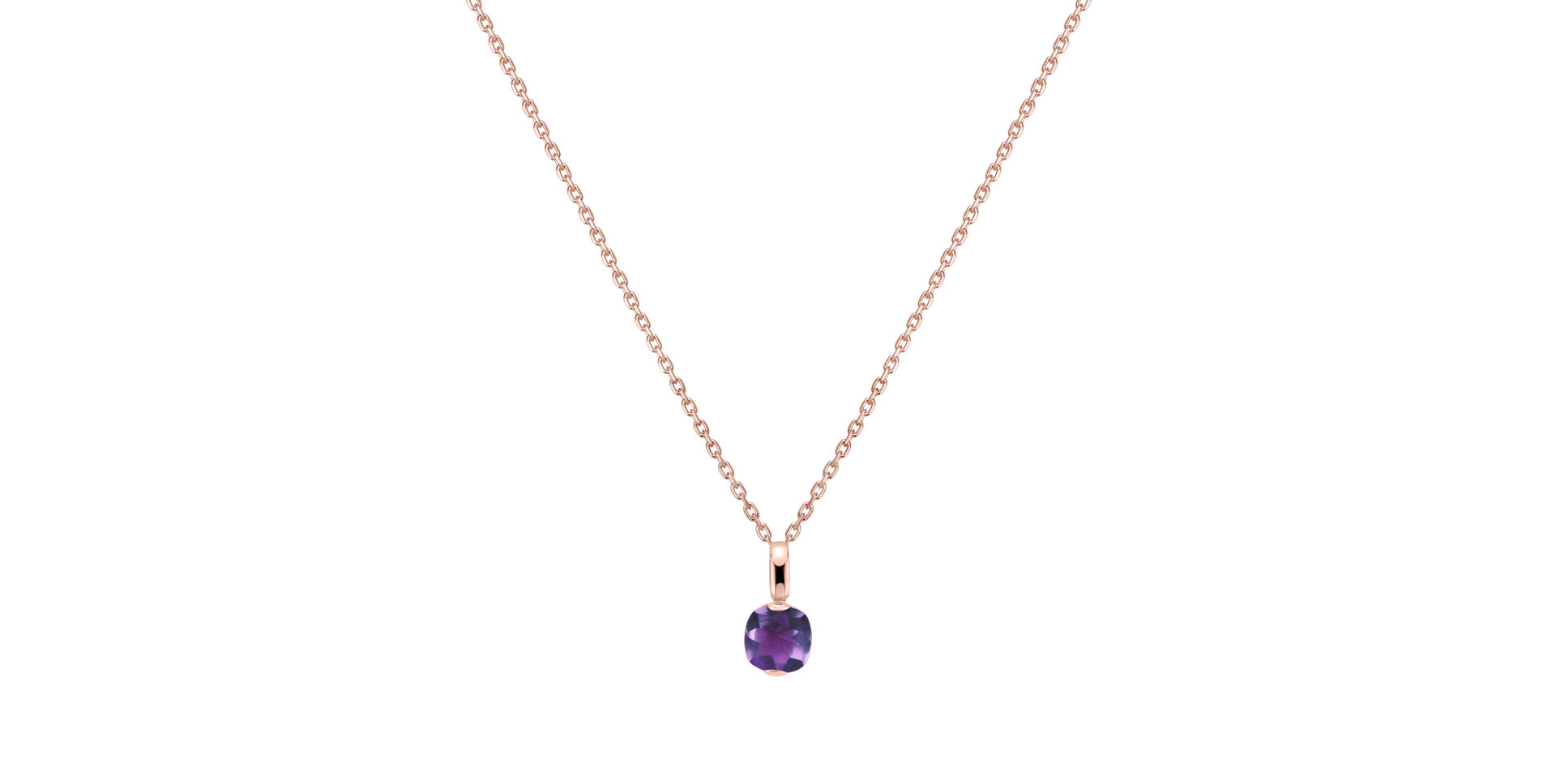 Pendant with Amethyst Brazil Bonbon