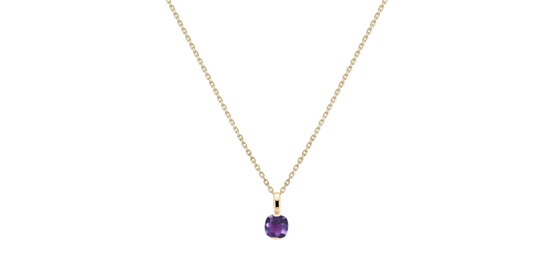 Pendant with Amethyst Brazil Bonbon
