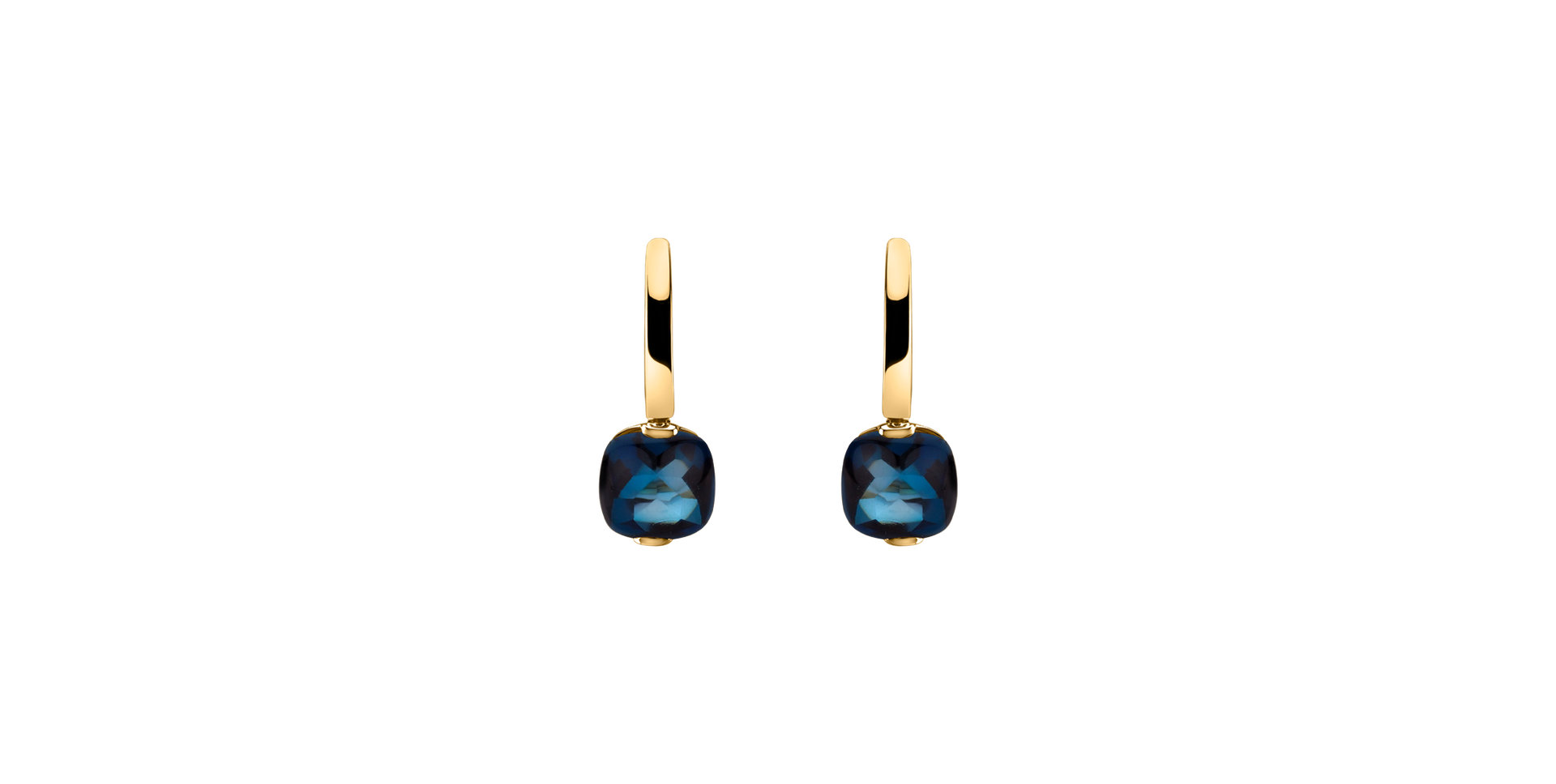 Earrings with Topaz London Bonbon