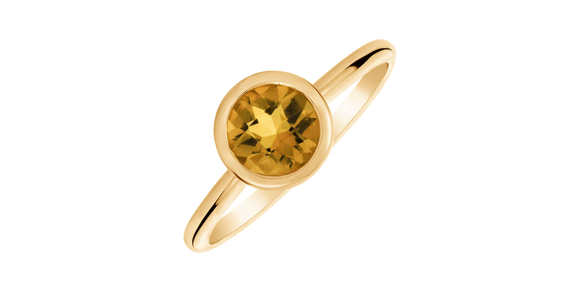 Ring with Citrine Bonbon