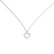 Diamond necklace Two Hearts6