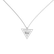 Diamond necklace Love Triangle6